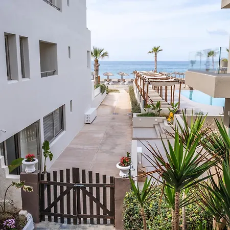 Lägenhet Chrispa's House Beachfront Bliss & Stunning Views 50m From The Rethymno